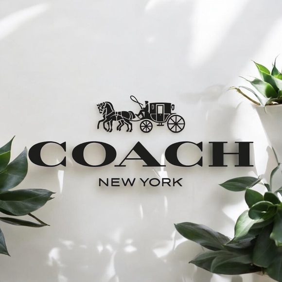 Chic Coach Black and Gray Clutch Wristlet - Picture 2 of 5